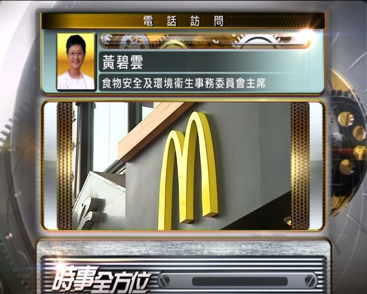 
【時事全方位】麥當勞食安問題