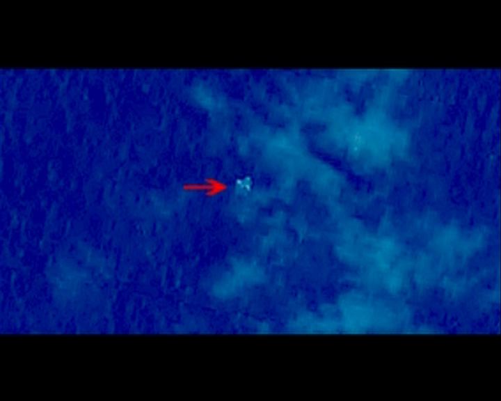 
中國衛星再發現不明漂浮物