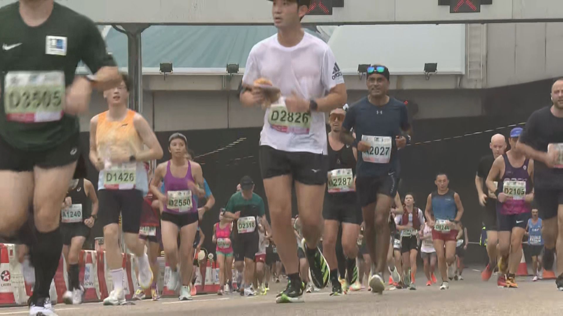 香港馬拉松復辦　有參賽者稱潮濕影響表現