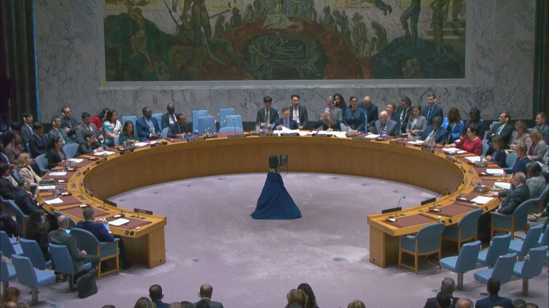 安理會僅一票棄權下 首度通過支持加沙停火方案