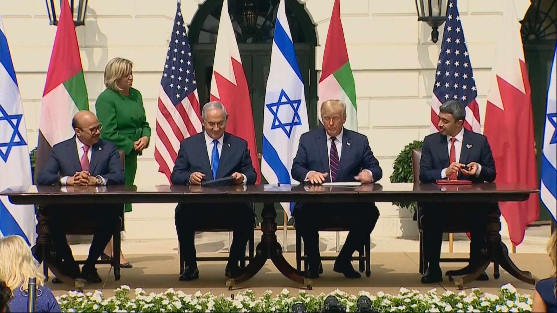 以色列與阿聯酋及巴林簽署關係正常化協議
