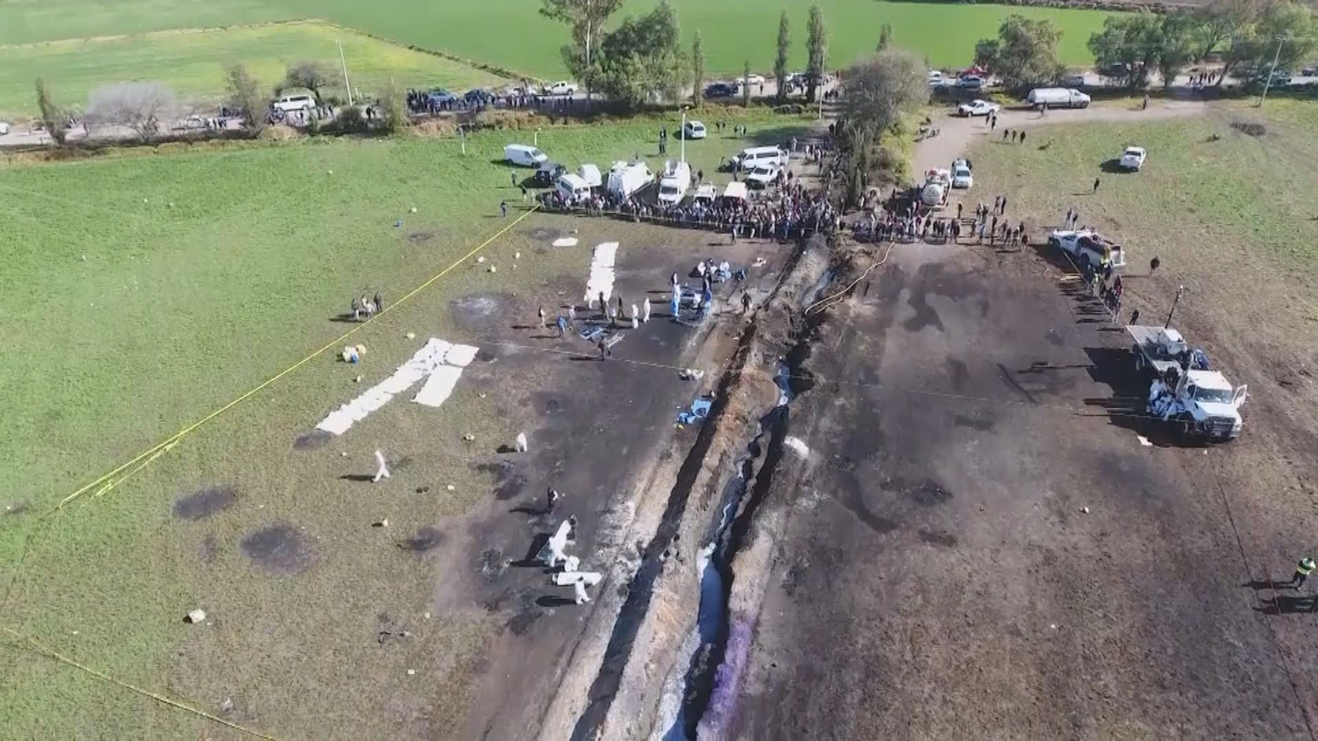 墨西哥油管爆炸　死亡人數增至逾七十人
