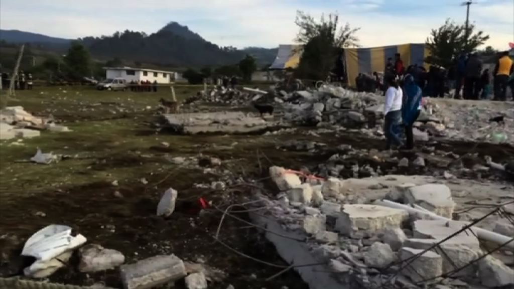 墨西哥儲存煙花倉庫爆炸14死
