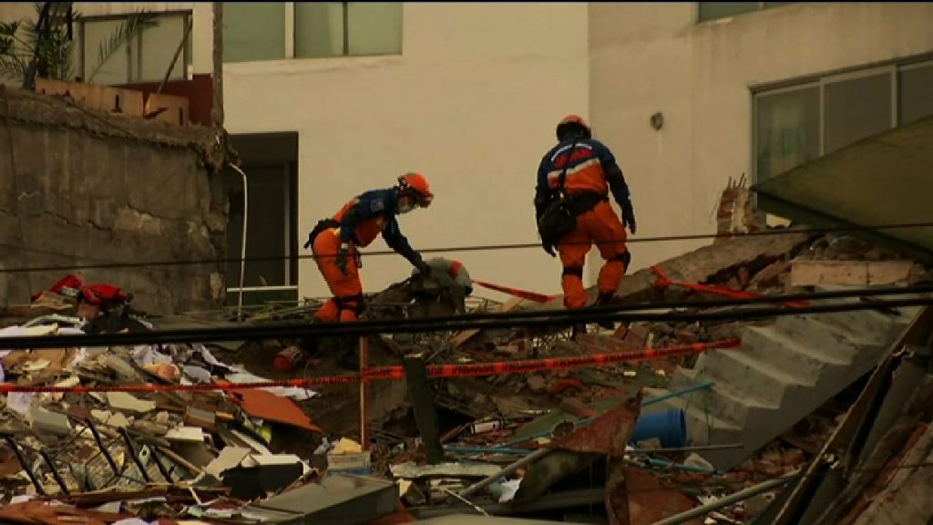 墨西哥地震　總統稱救援工作會繼續
