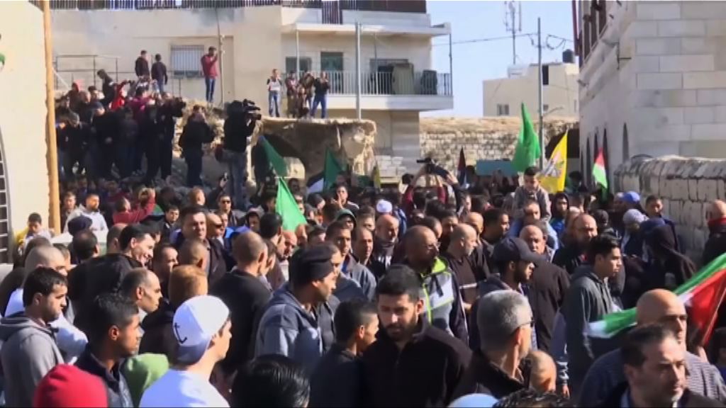 加沙西岸續有巴人抗議與以軍衝突