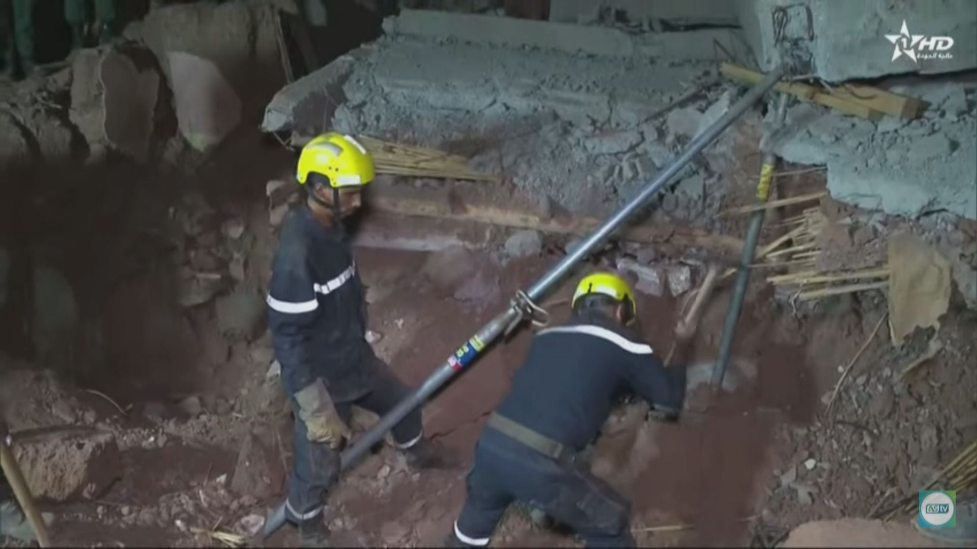 摩洛哥地震搜救行動持續