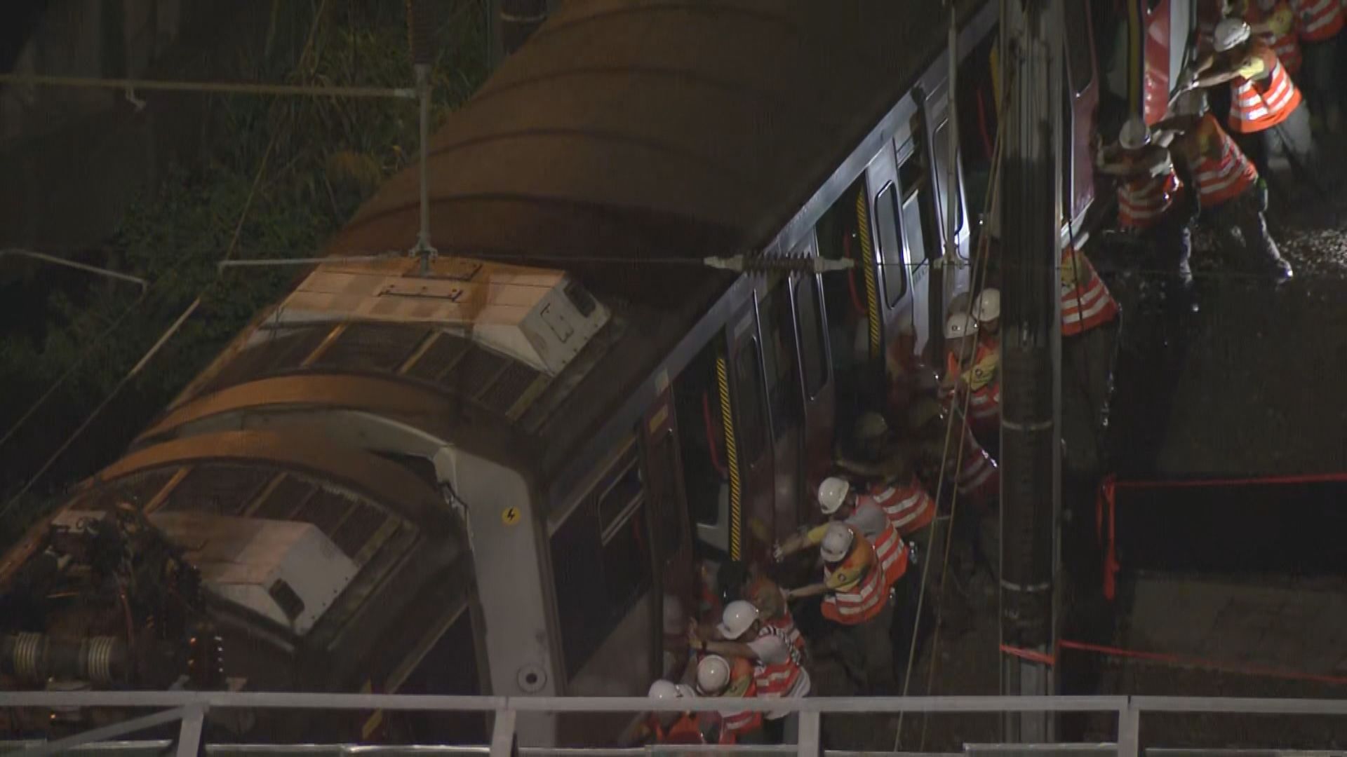 港鐵紅磡至旺角東站恢復列車維持七分鐘一班