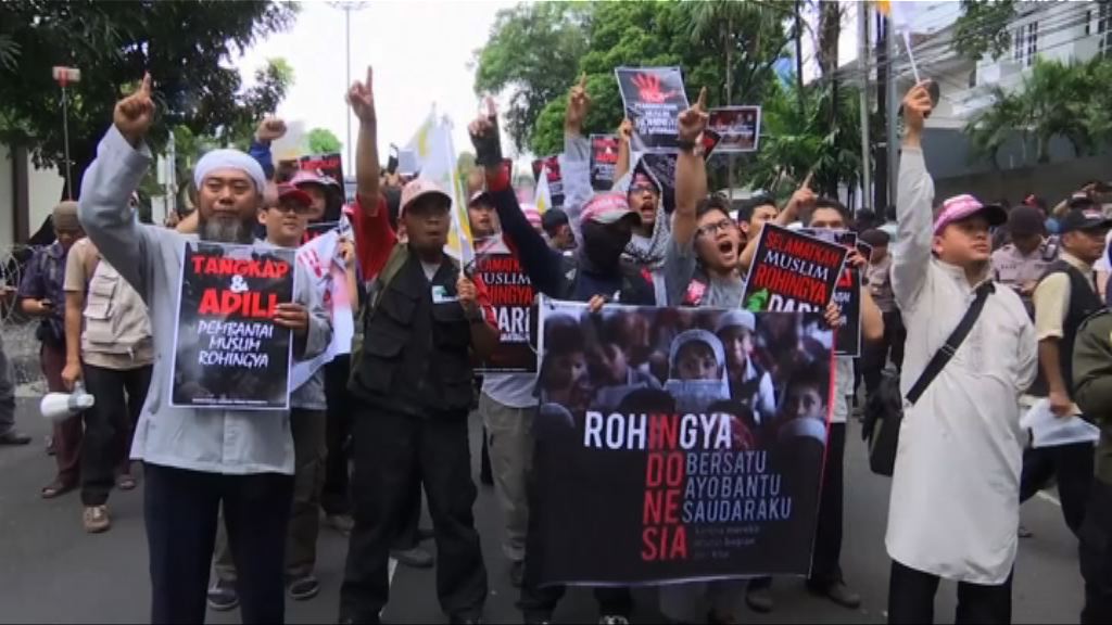 多國有示威抗議迫害羅興亞人