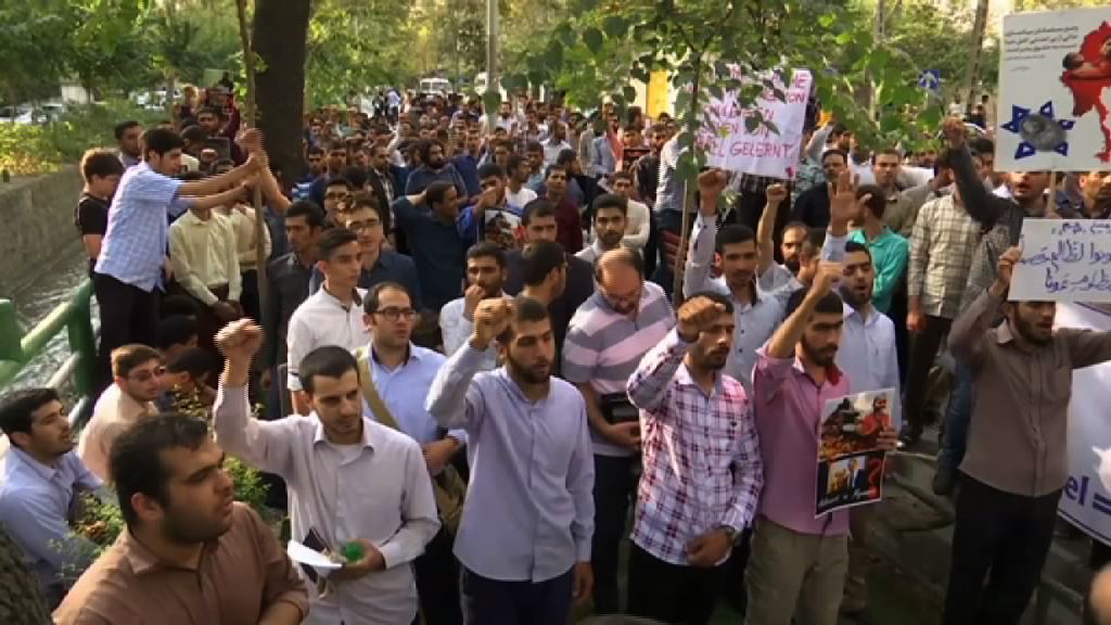 伊朗巴國有示威要求國際介入羅興亞人危機