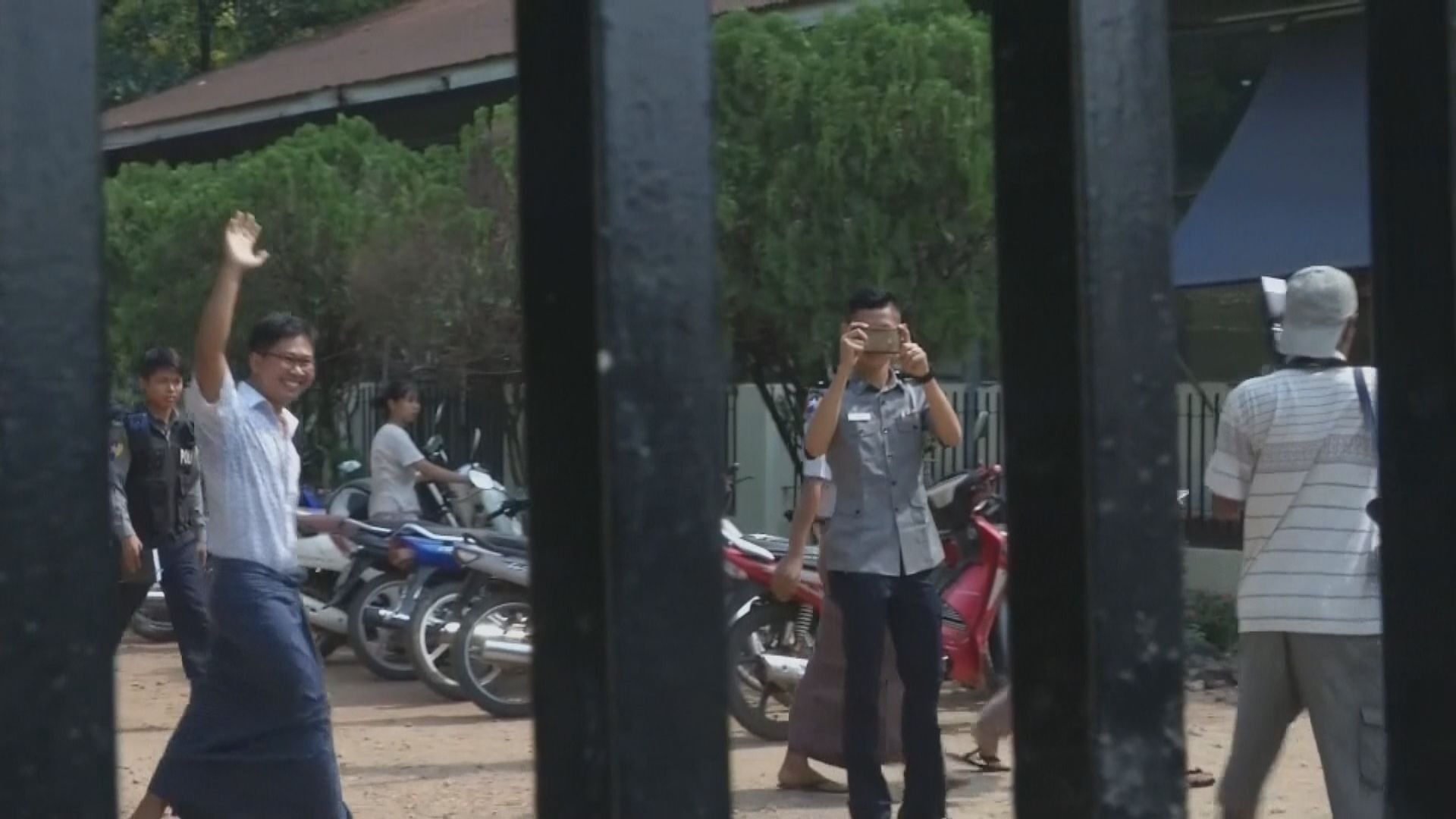 兩名緬甸路透社記者獲釋