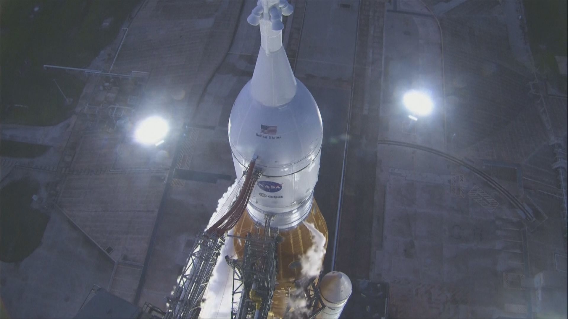 NASA模擬載人繞月任務因火箭引擎故障再次延遲發射