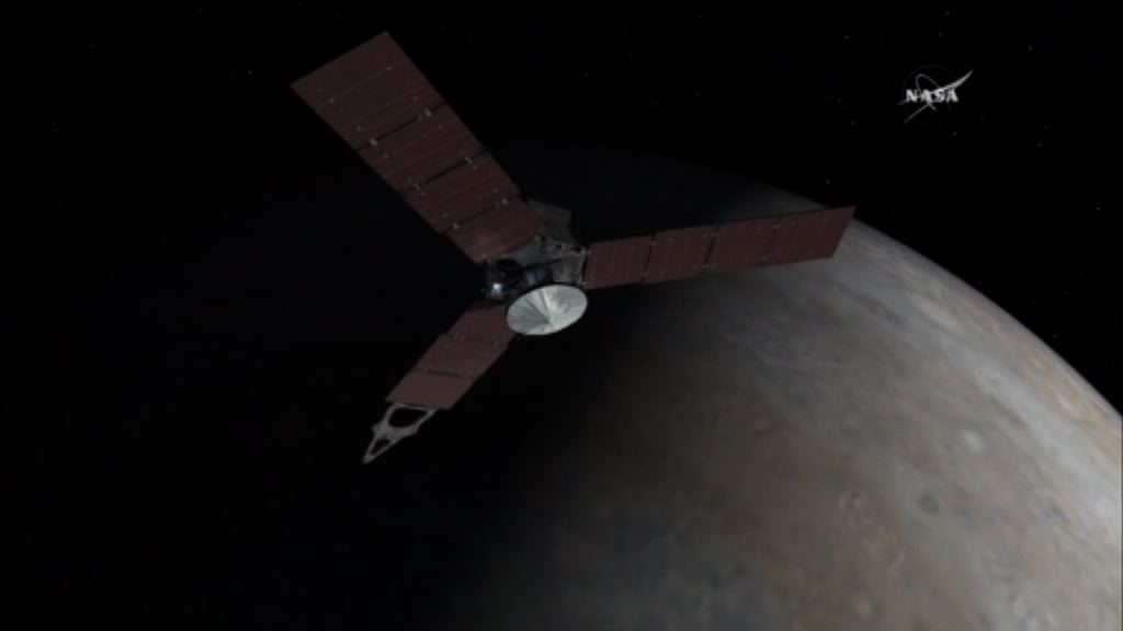 朱諾號進入木星軌道展開探測