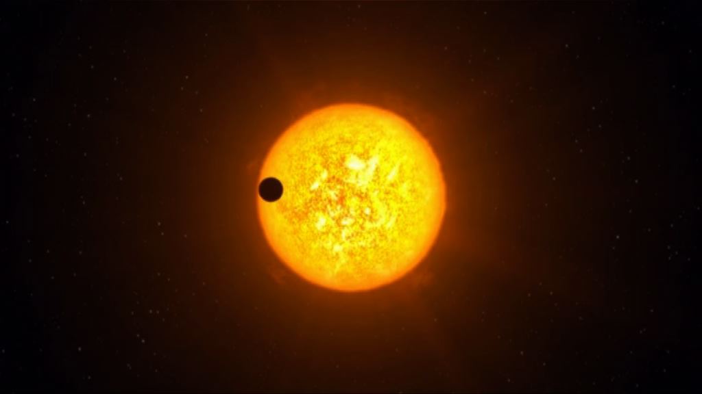 科學家透過觀察陰影確定七顆行星存在