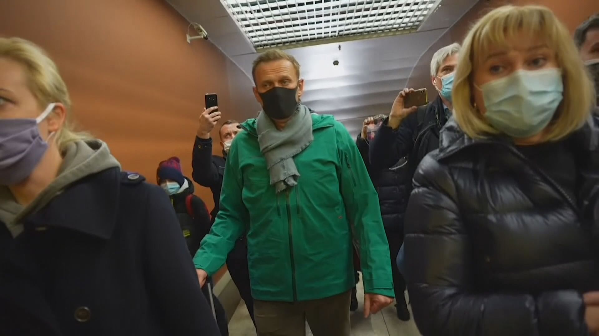 俄羅斯反對派領袖納瓦爾尼返回莫斯科隨即被捕