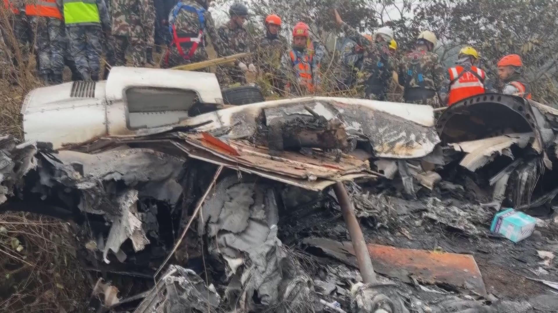 尼泊爾客機墜毀事故據報無人生還　客機黑盒已經尋回