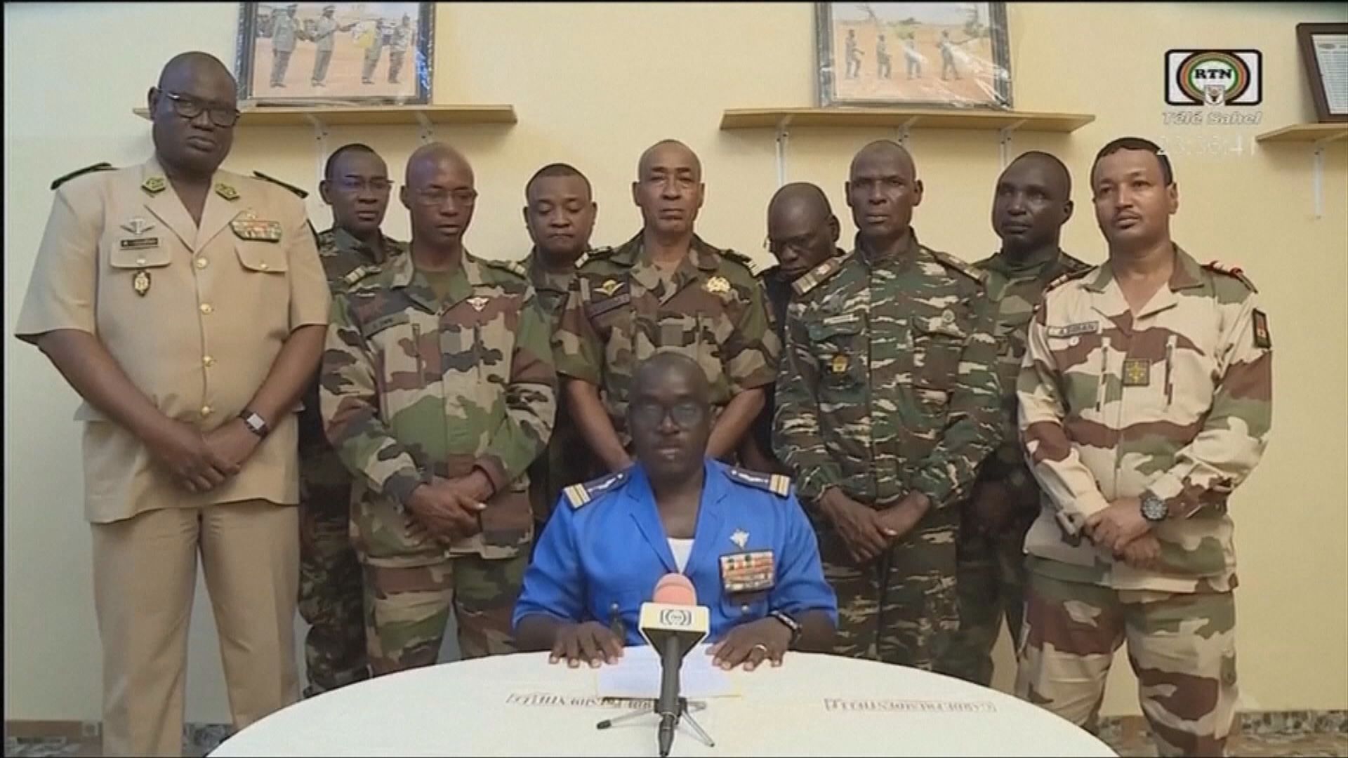 尼日爾發生軍事政變 總統巴祖姆遭軟禁