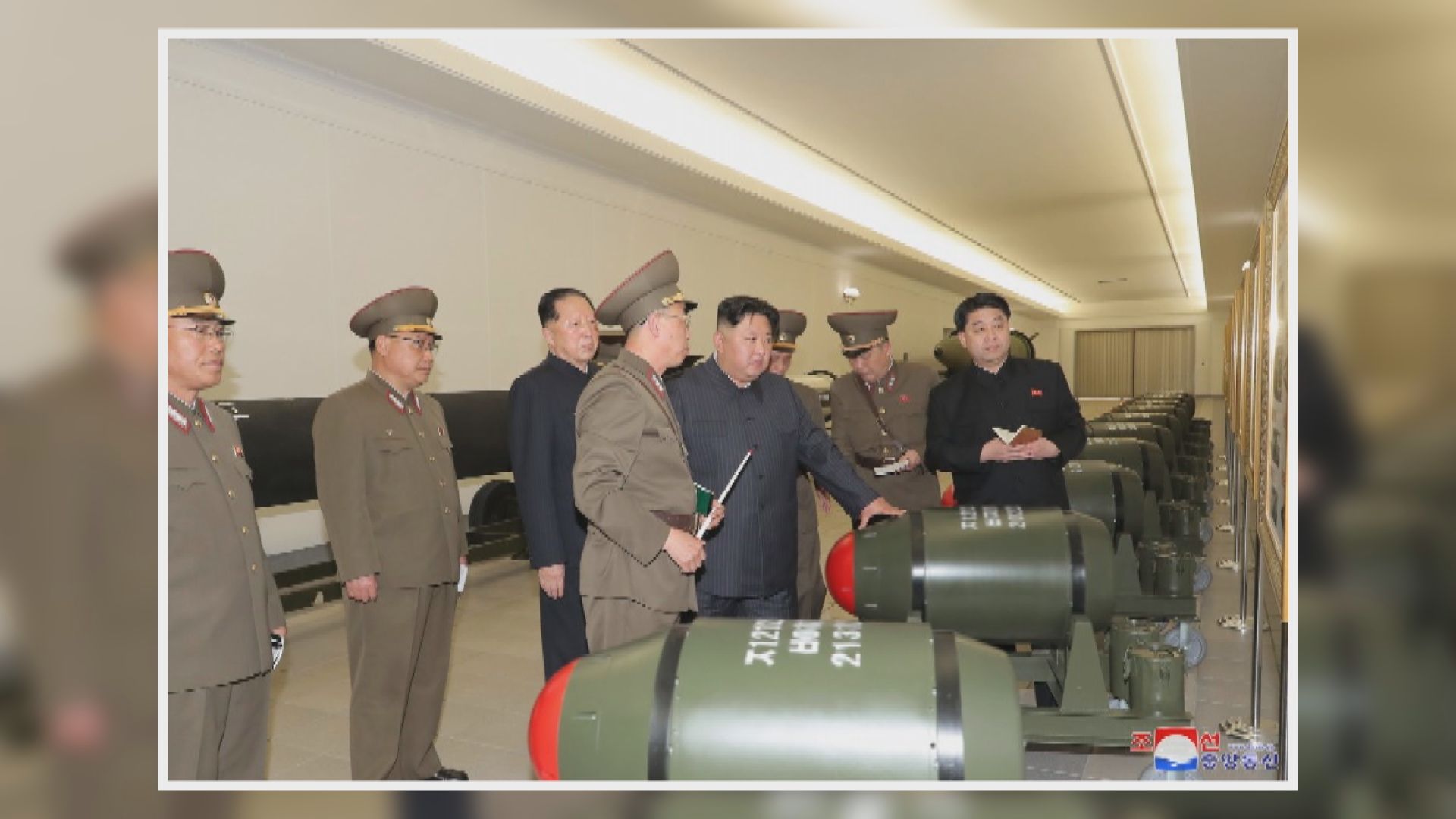 北韓領袖金正恩指導核武兵器化工作