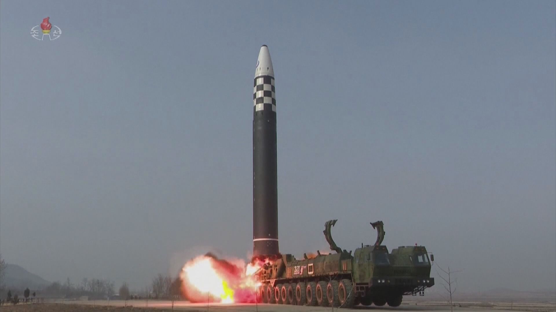 南韓指北韓向黃海發射一枚短程彈道導彈