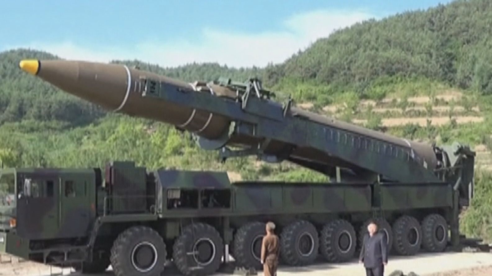 北韓周四試射新研發防空導彈