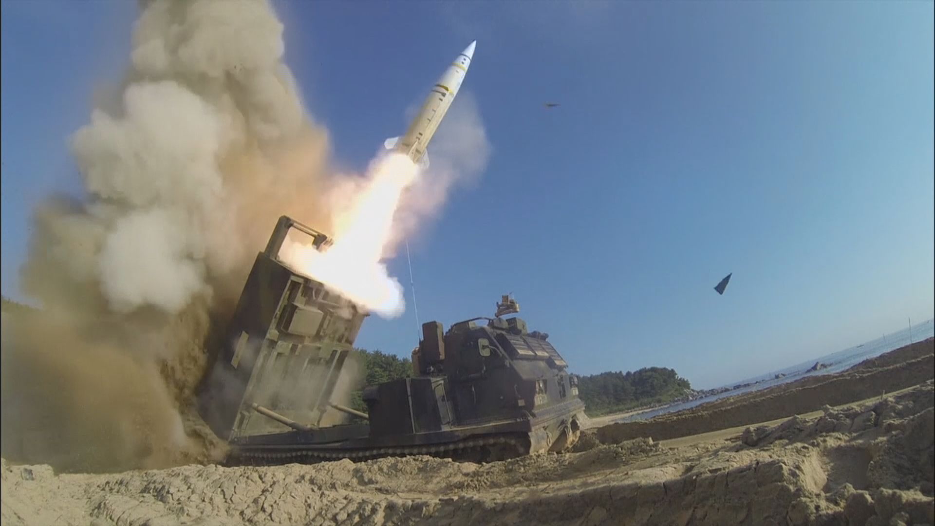 南韓指北韓發射三枚彈道導彈　其中之一為洲際彈道導彈　美韓聯合試射導彈回應北韓