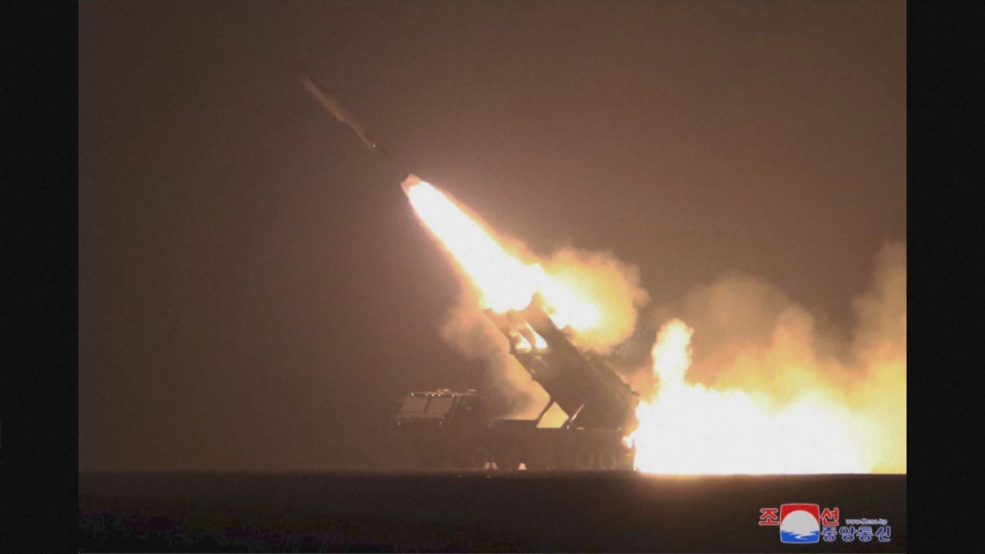 北韓發射四支導彈　可能旨在抗議美韓延伸威懾演習