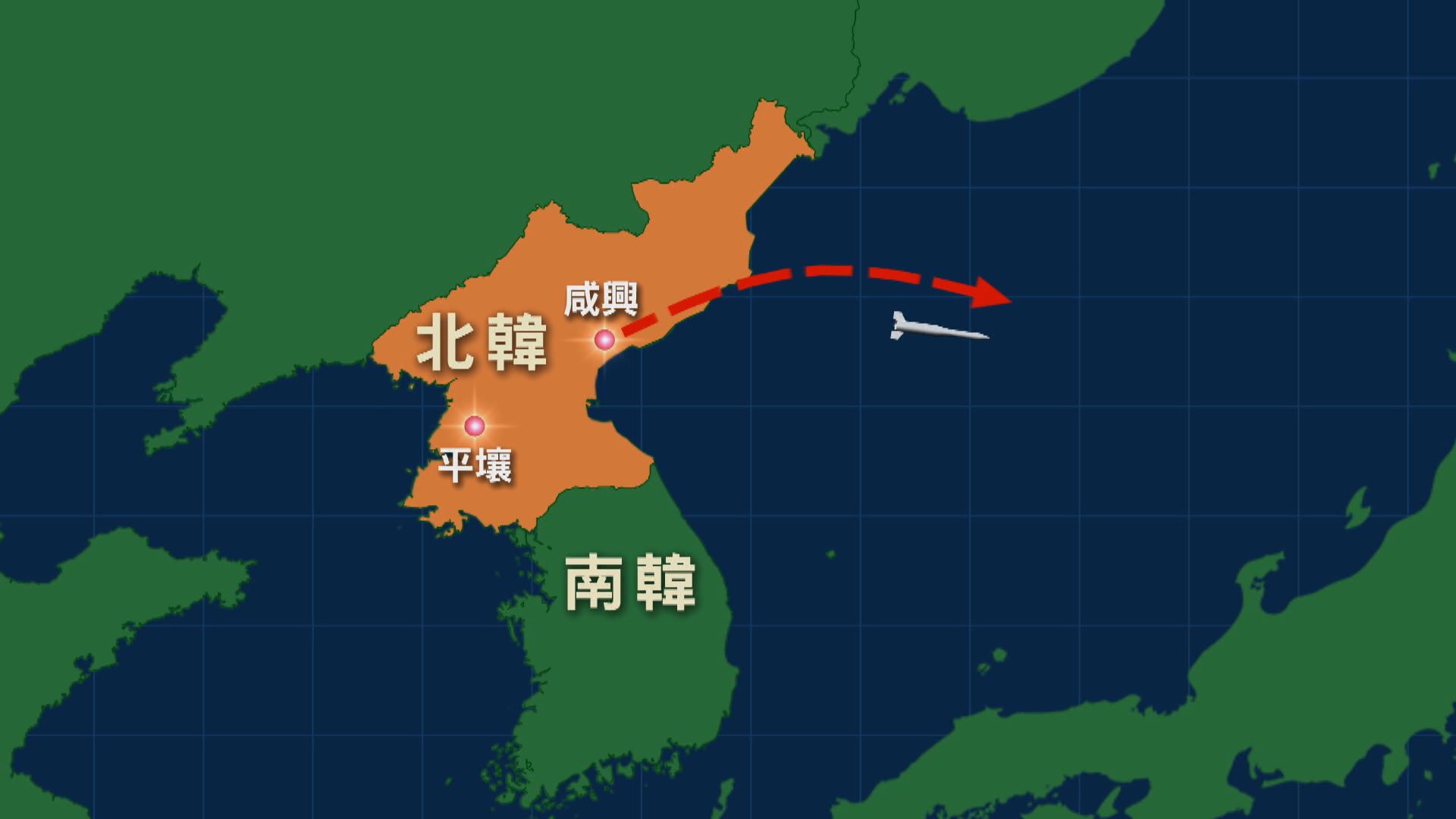 南韓指北韓向東部海域發射巡航導彈