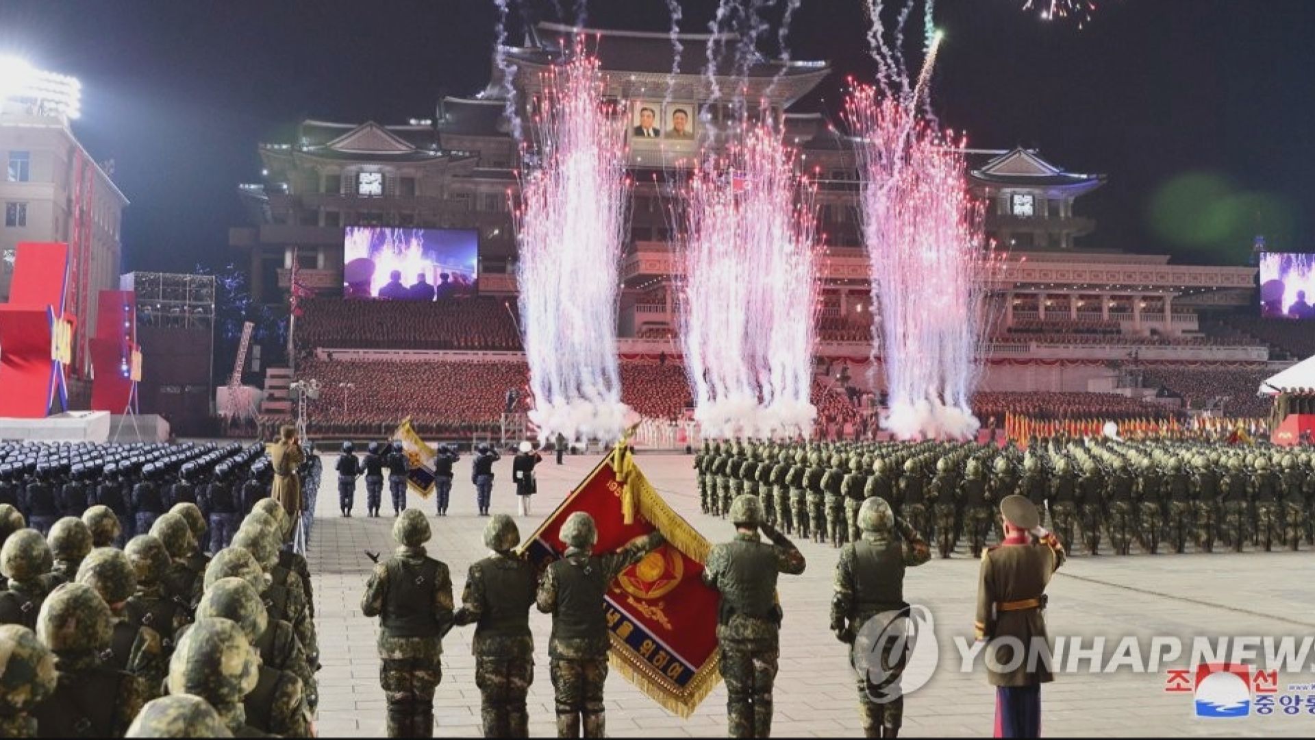 北韓建軍75周年夜間閱兵　可能展示新型固體燃料洲際導彈