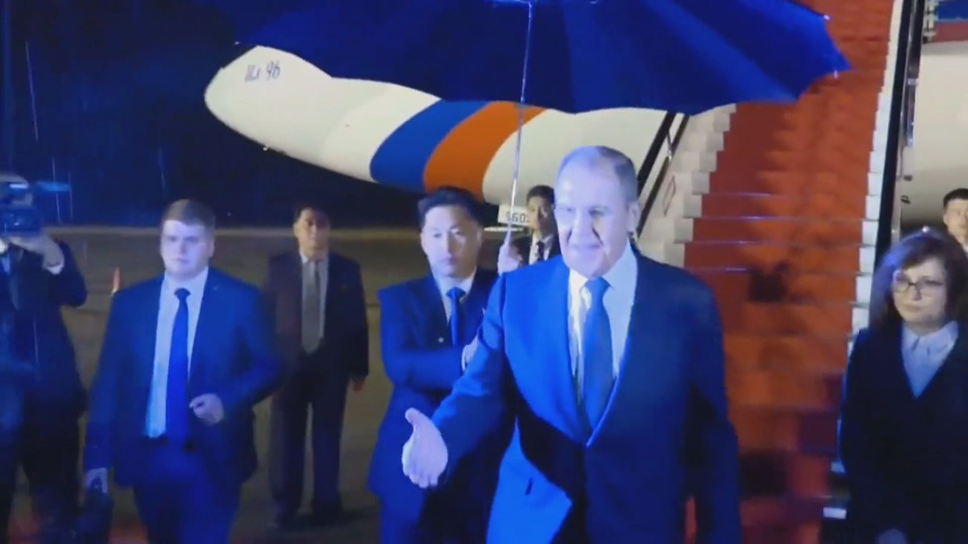 俄羅斯外長拉夫羅夫訪問北韓