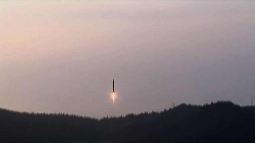 北韓再試射一支中程彈道導彈
