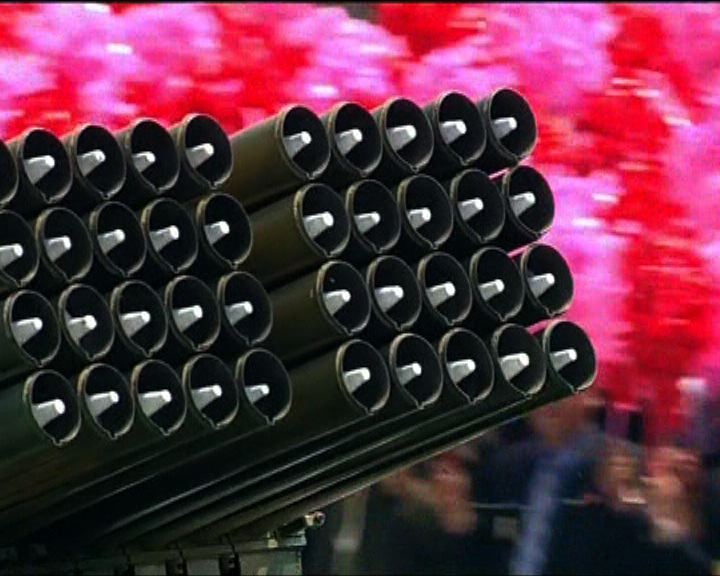 
北韓發射七枚疑似火箭炮