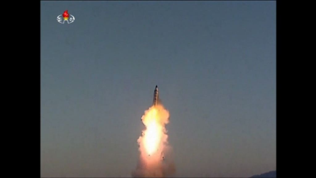 北韓再次試射彈道導彈　南韓稱導彈飛行約五百公里