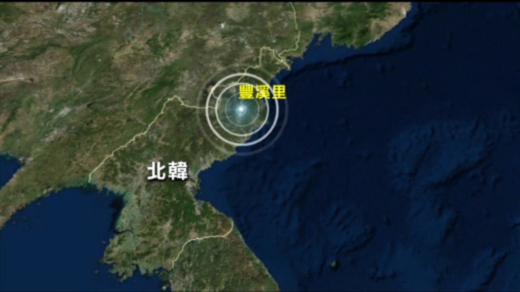 北韓凌晨發生淺層地震