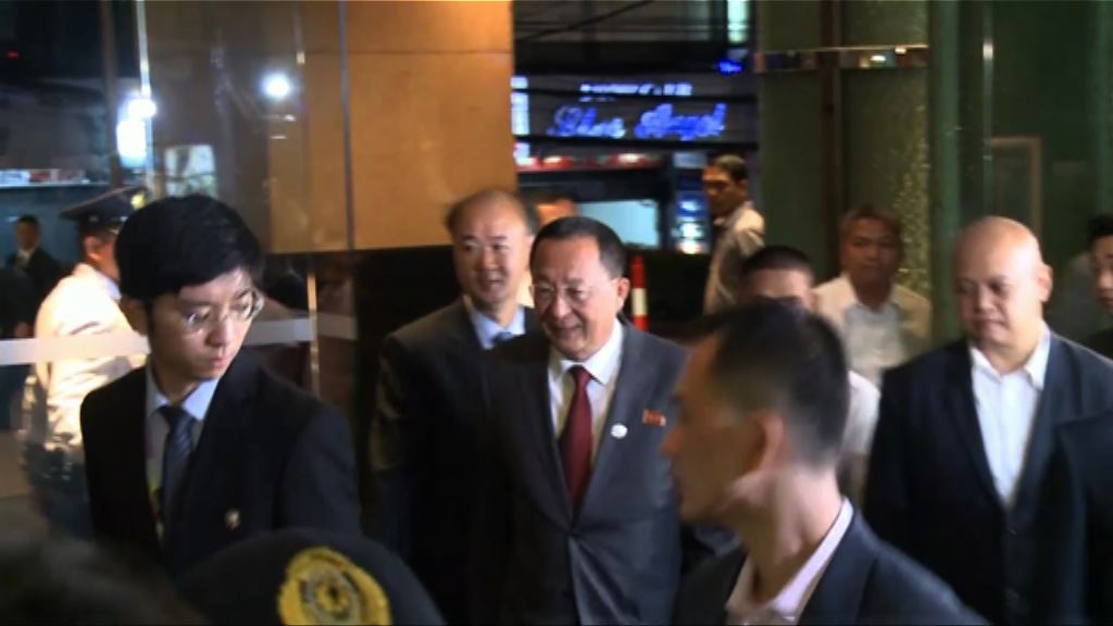 南北韓外長出席東盟會議期間交談