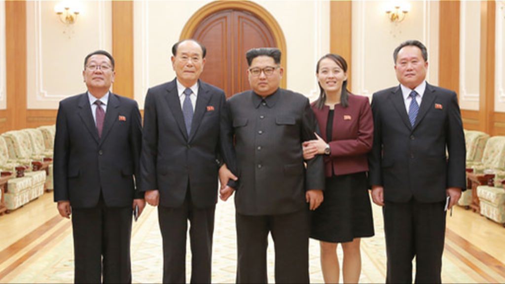 金正恩接見北韓代表團　冀營造兩韓和解氣氛