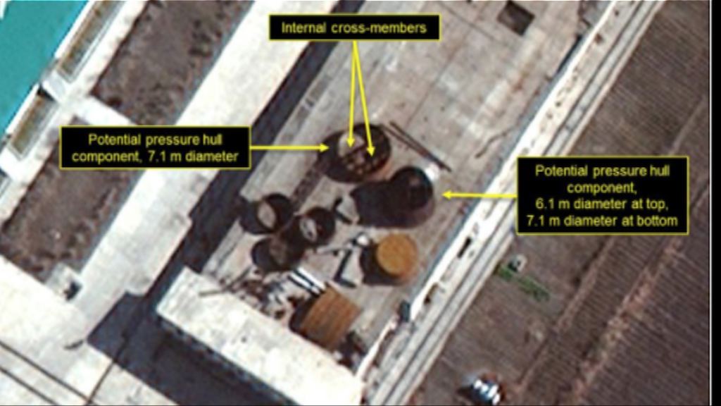 北韓疑正建造可搭載彈道導彈潛艇