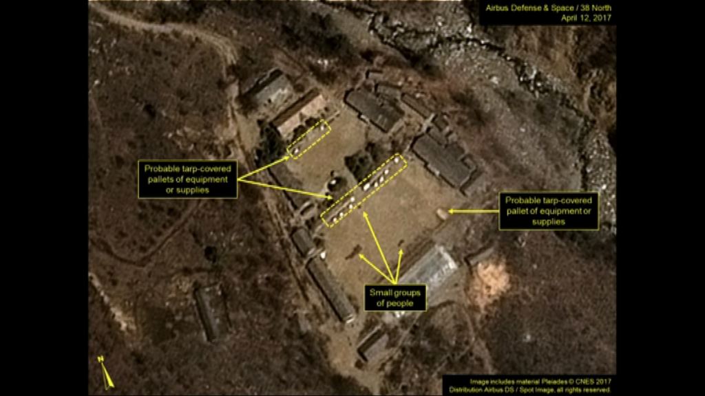 衞星相片顯示北韓或準備隨時核試