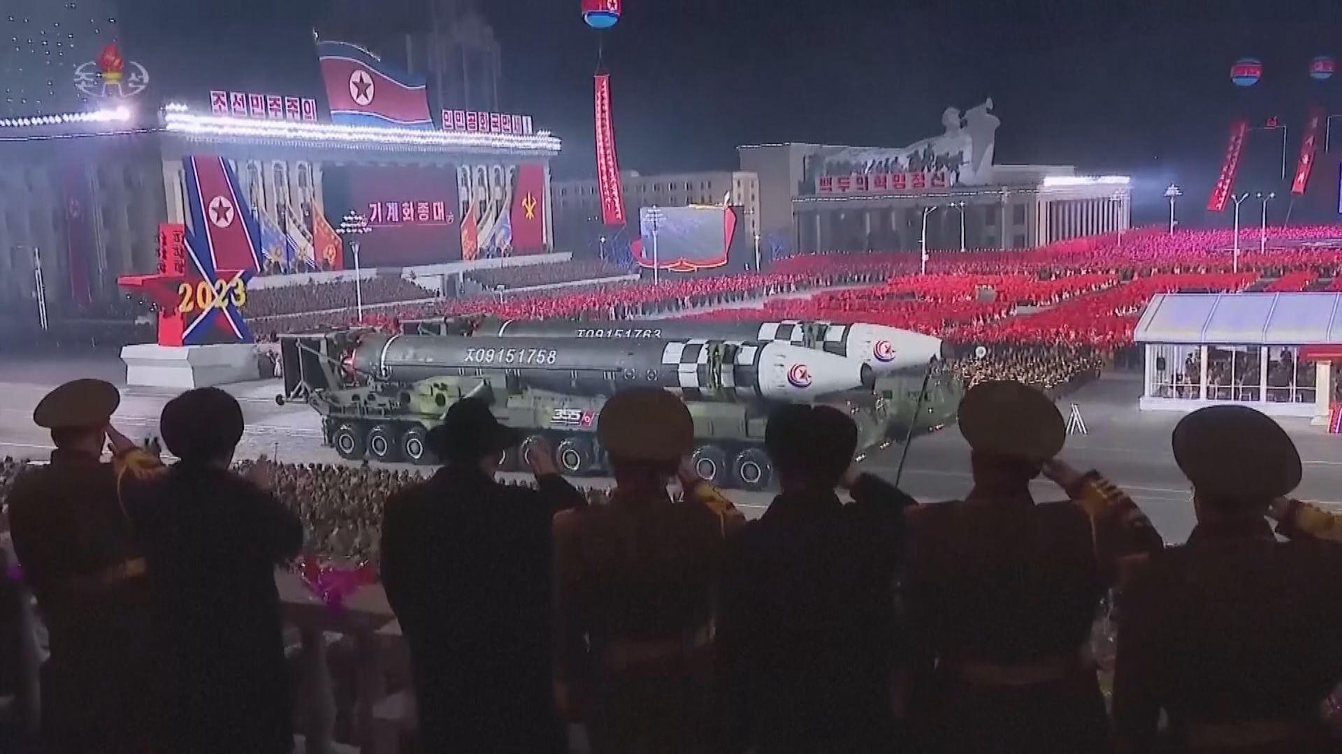 北韓據報在韓戰停戰七十周年舉行夜間閱兵