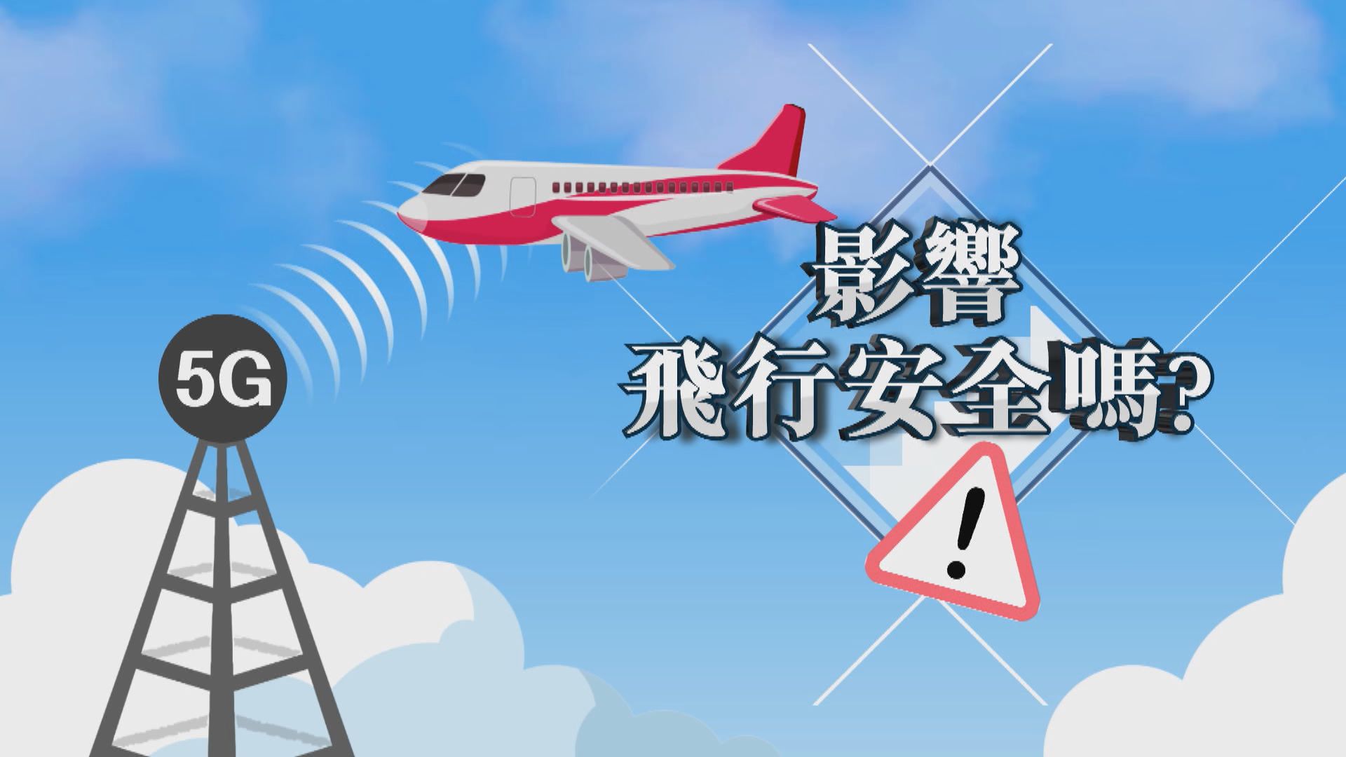 【新聞智庫】5G網絡影響飛行安全？