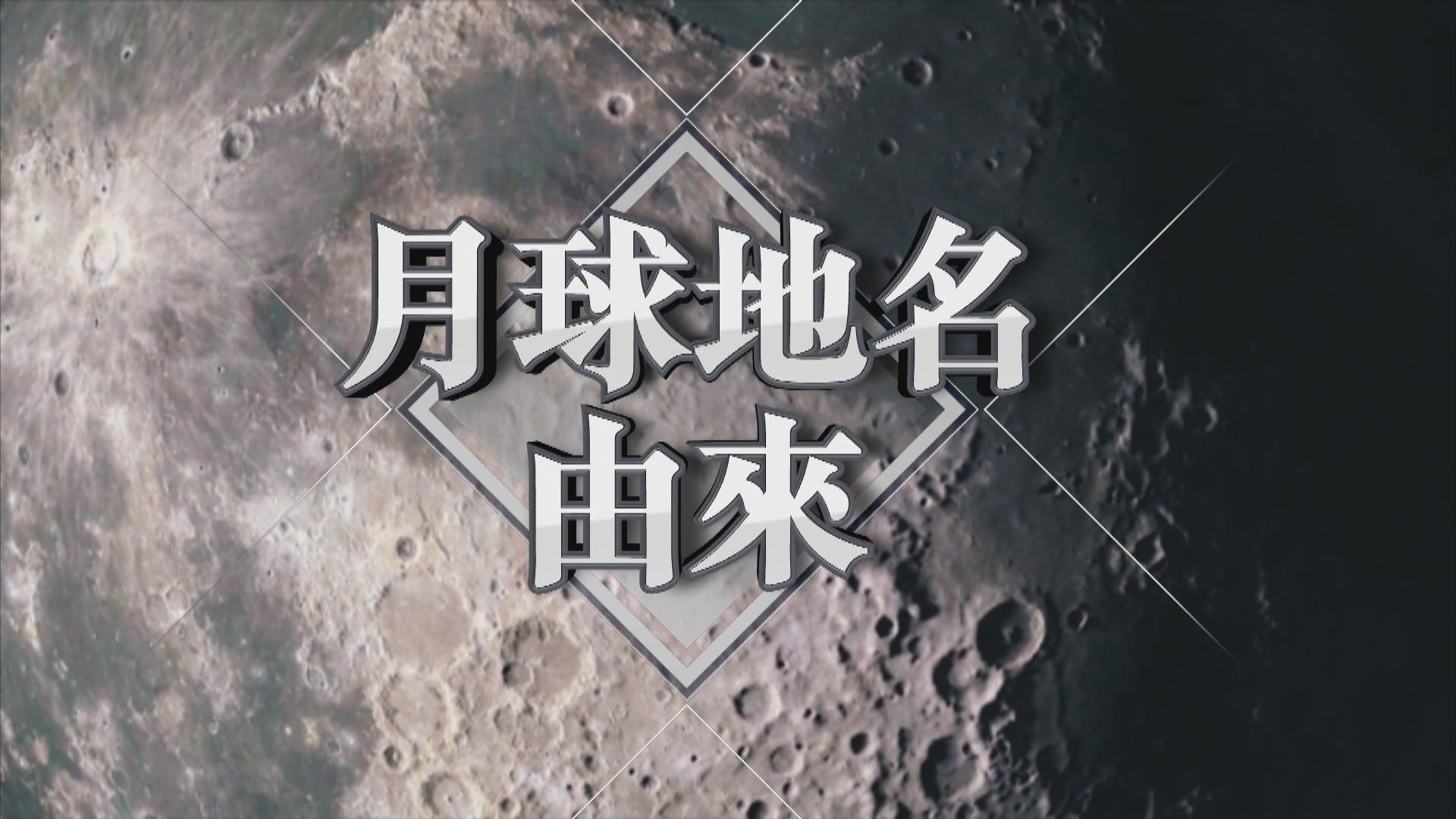 【新聞智庫】月球地名由來