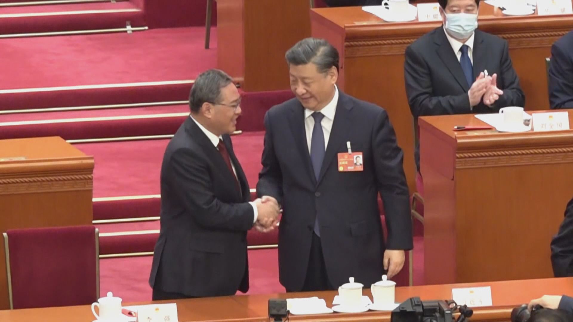 李強當選國務院總理