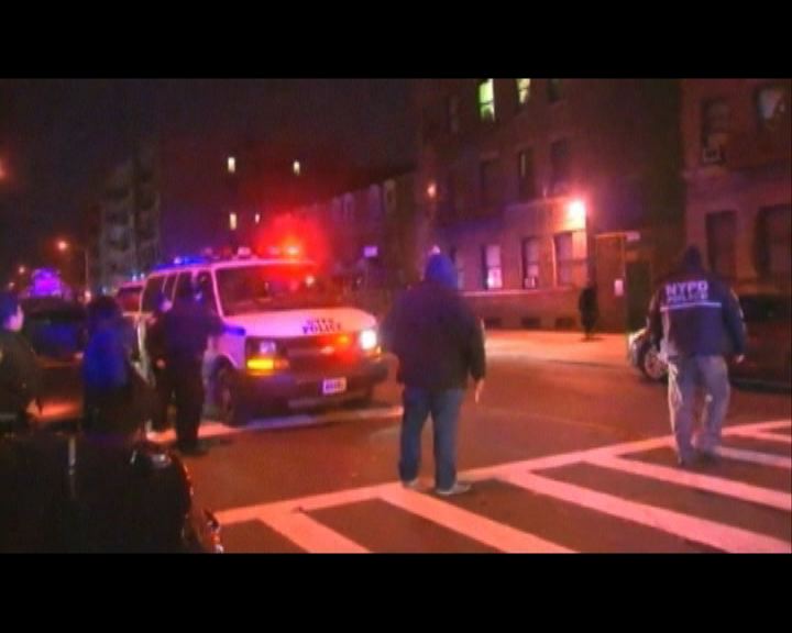 
紐約兩警員追捕匪徒時遭槍傷