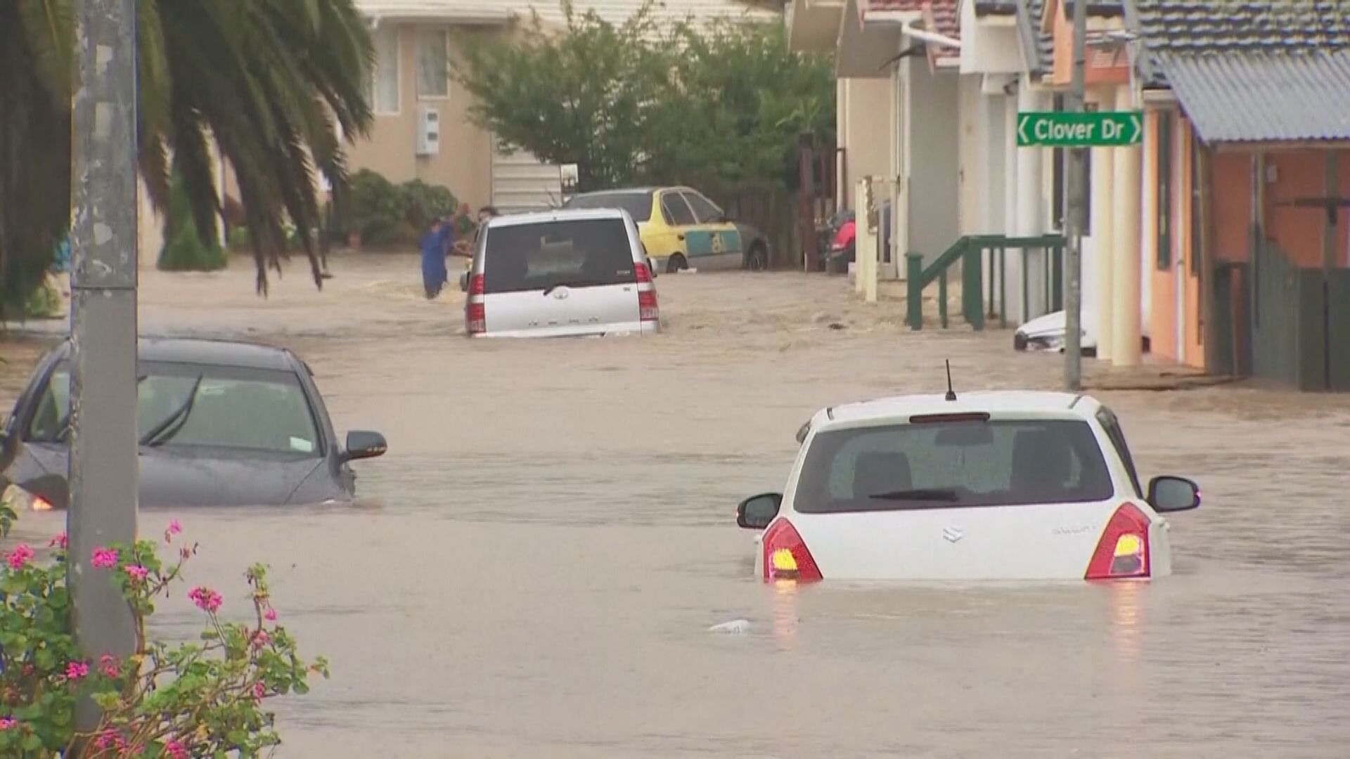 新西蘭奧克蘭暴雨引發洪災　當局宣布進入緊急狀態