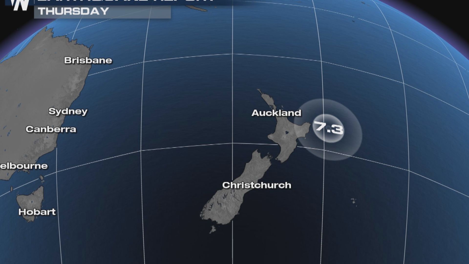 新西蘭發生7.3級強烈地震　當局發出海嘯警告