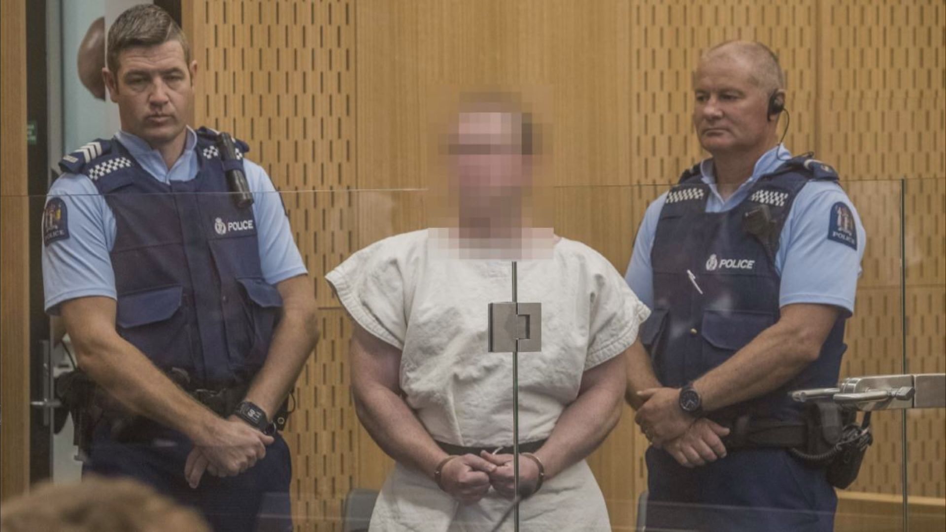 新西蘭基督城恐襲疑犯還柙候審