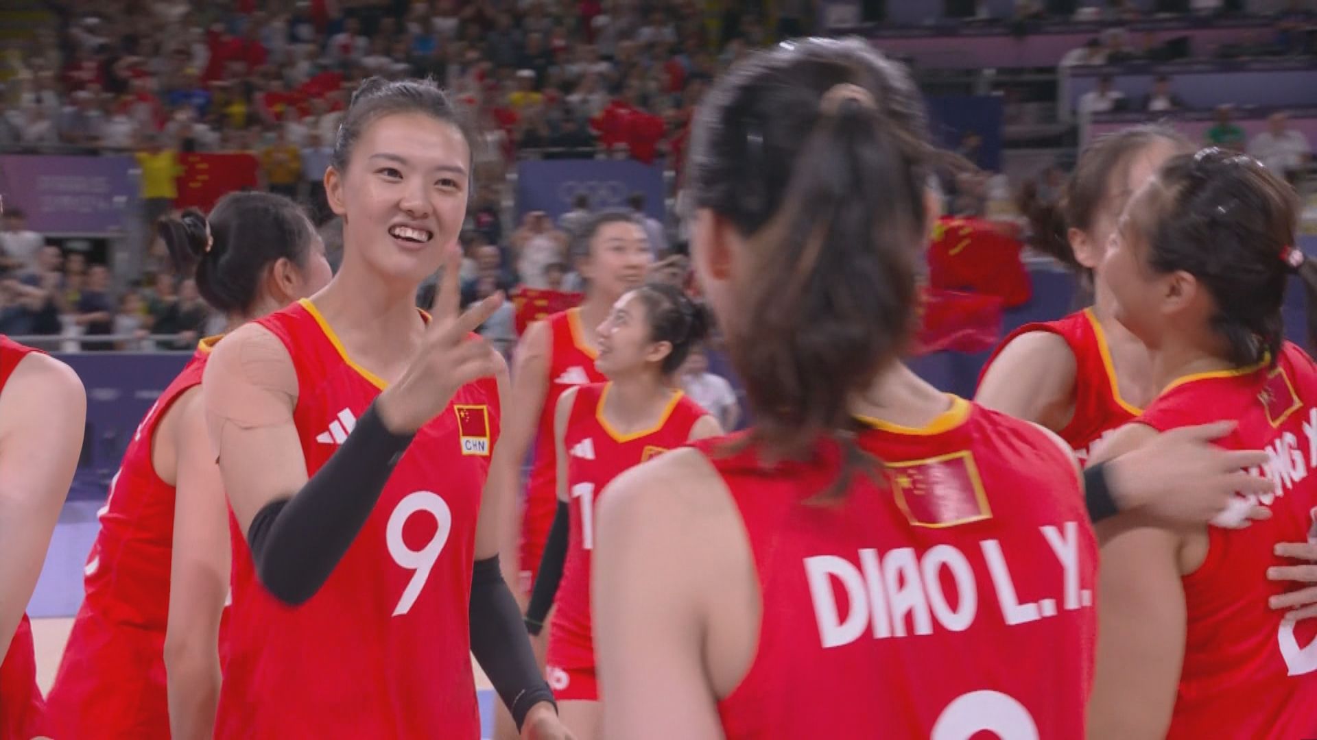 巴黎奧運　中國女排挫塞爾維亞　全勝入八強