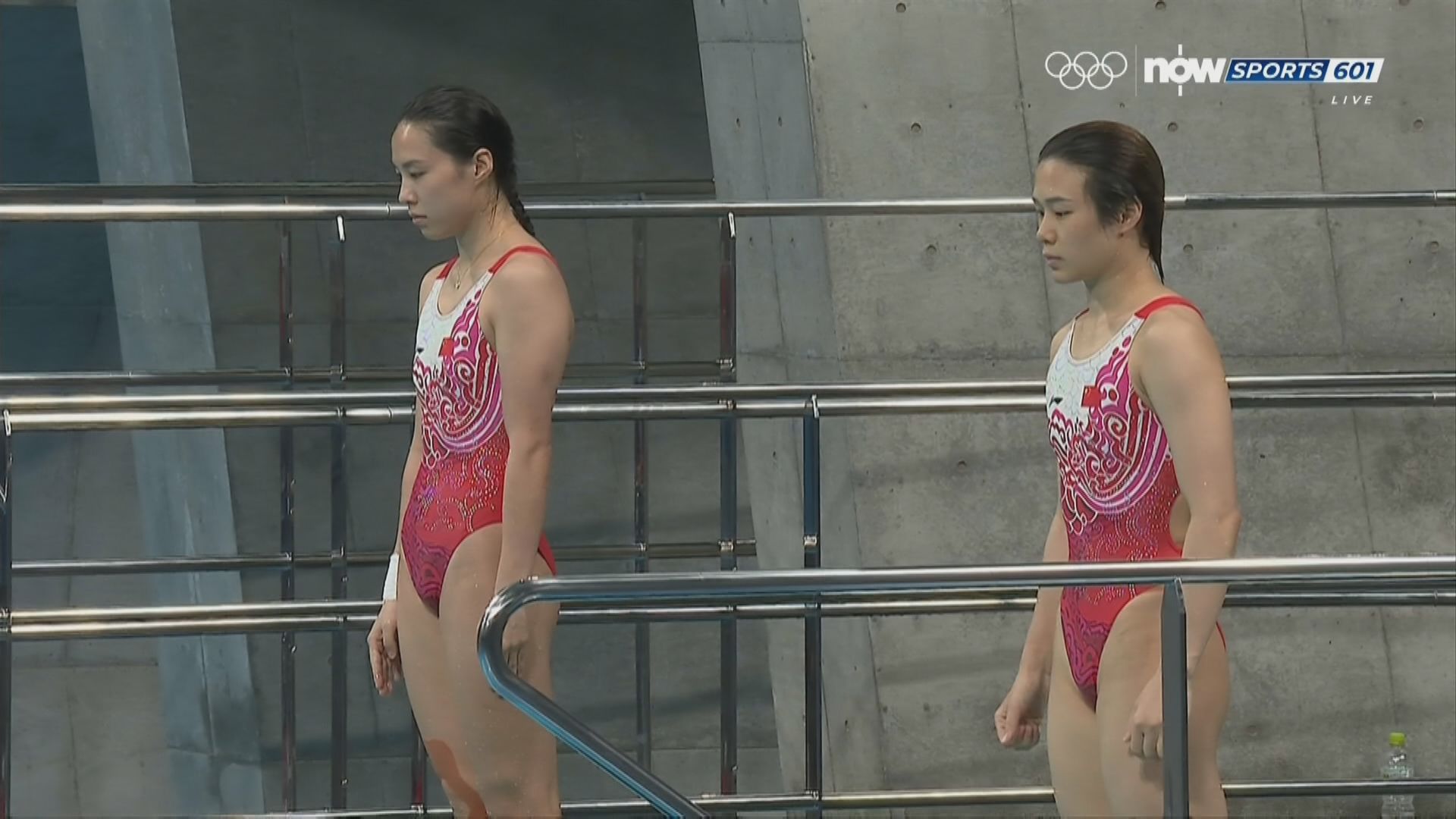 女子雙人三米板跳水國家隊奪金