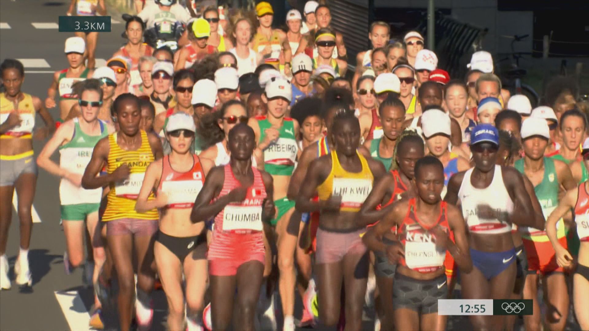 肯尼亞包辦女子馬拉松金銀牌