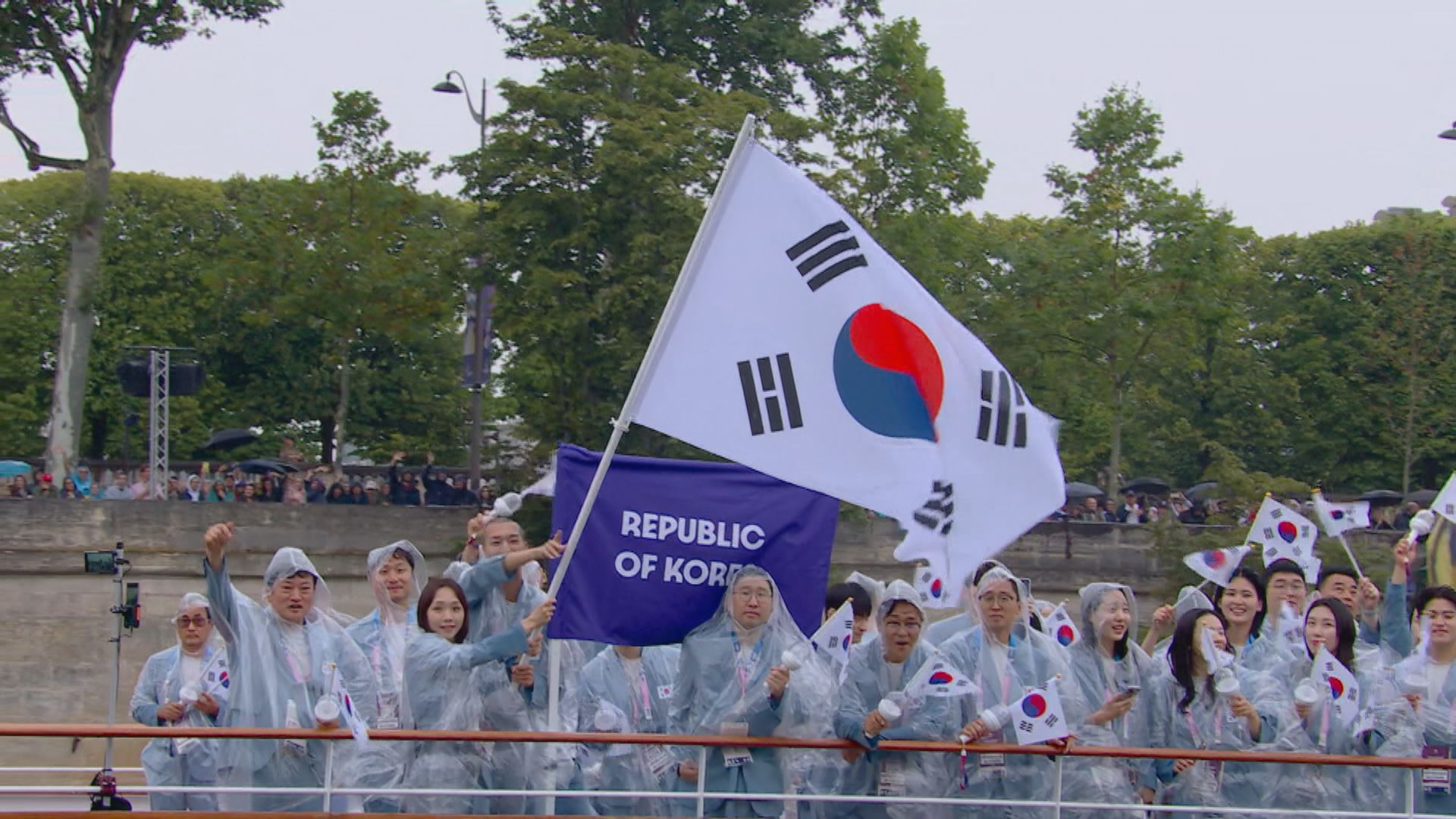 奧運開幕儀式誤將南韓公布為北韓