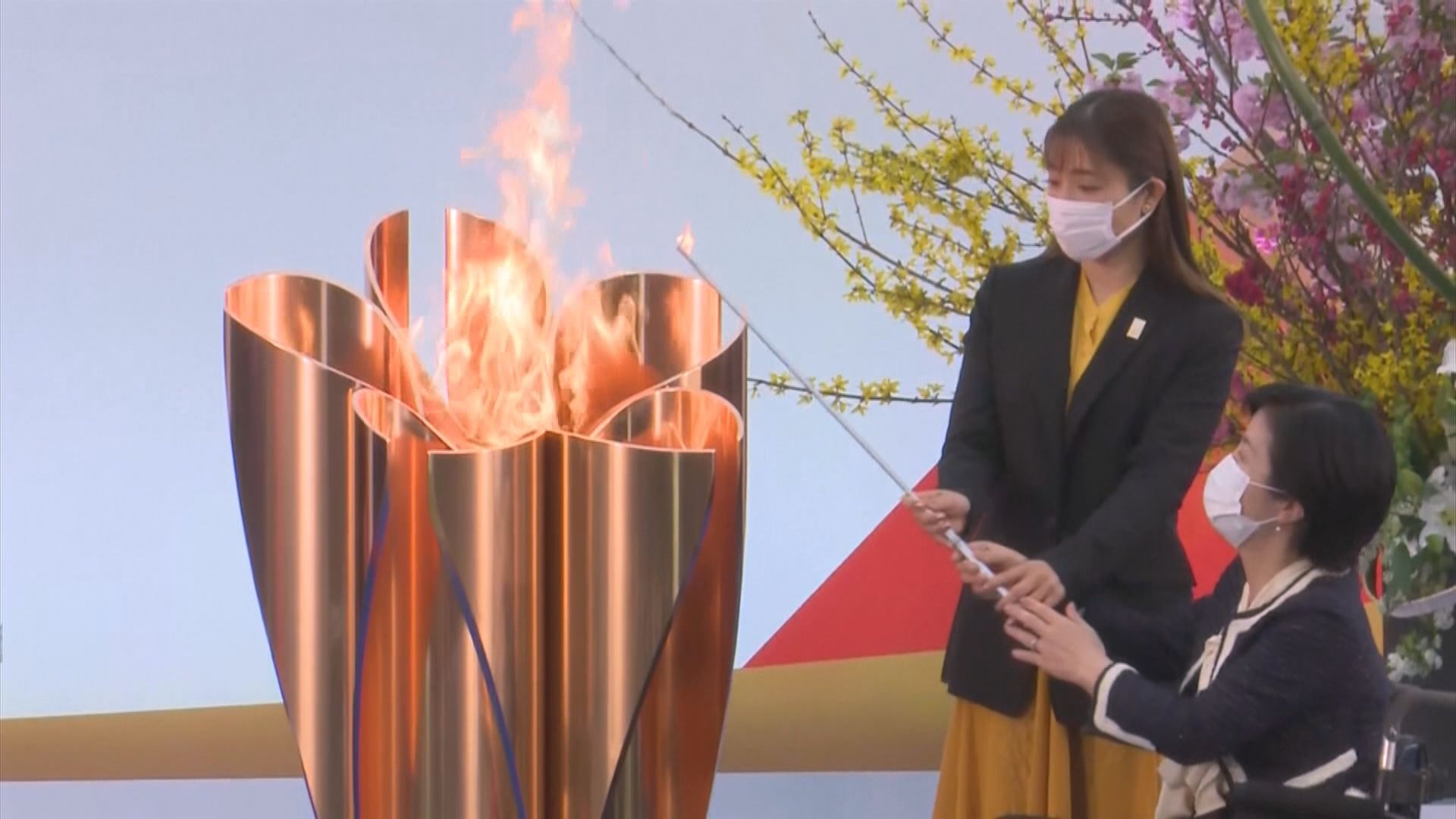 東京奧運聖火傳遞儀式在福島縣啟動