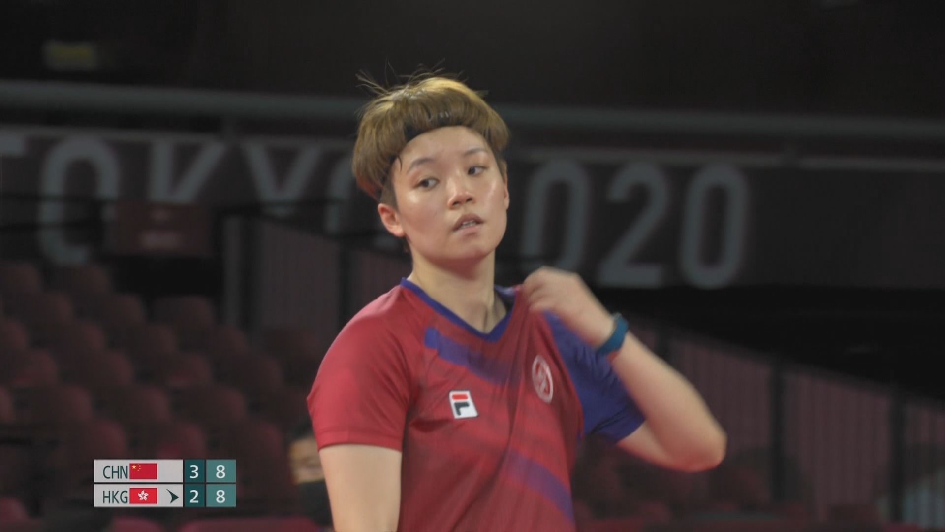 乒乓球女單八強　港隊杜凱琹以局數2比4落敗